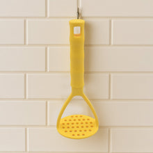 Kitchen Food Masher | Heavy Duty Masher for Fruits, Veggies & Potatoes | Soft Grip Handle (1 Pc)