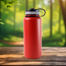 Red Stainless Steel Double Wall Vacuum-Insulated Drink Water Bottle (1000 ML)