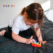 Dino Shape Multicolor Pop It Stress Relief Toy