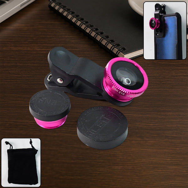 Universal Clip-On Mobile Camera Lens