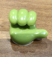 Green Multifunctional Multi functional Hand Shape Wall Clip Hanger Keys Cable Holder