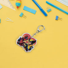 Fashion Acrylic Keychain 
